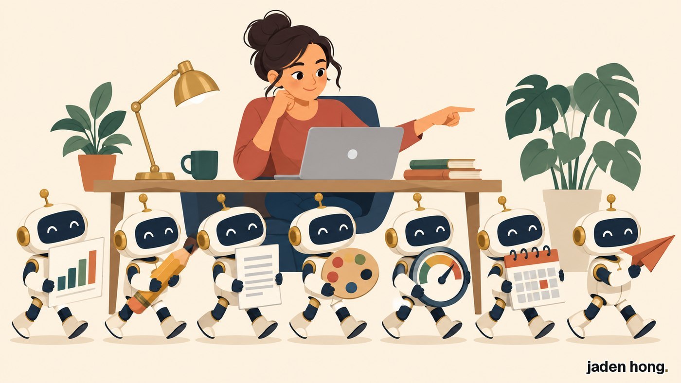 Slide 1: the AI content team overview