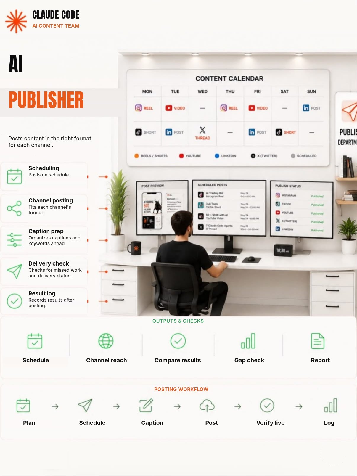 Slide 7: the Publisher role